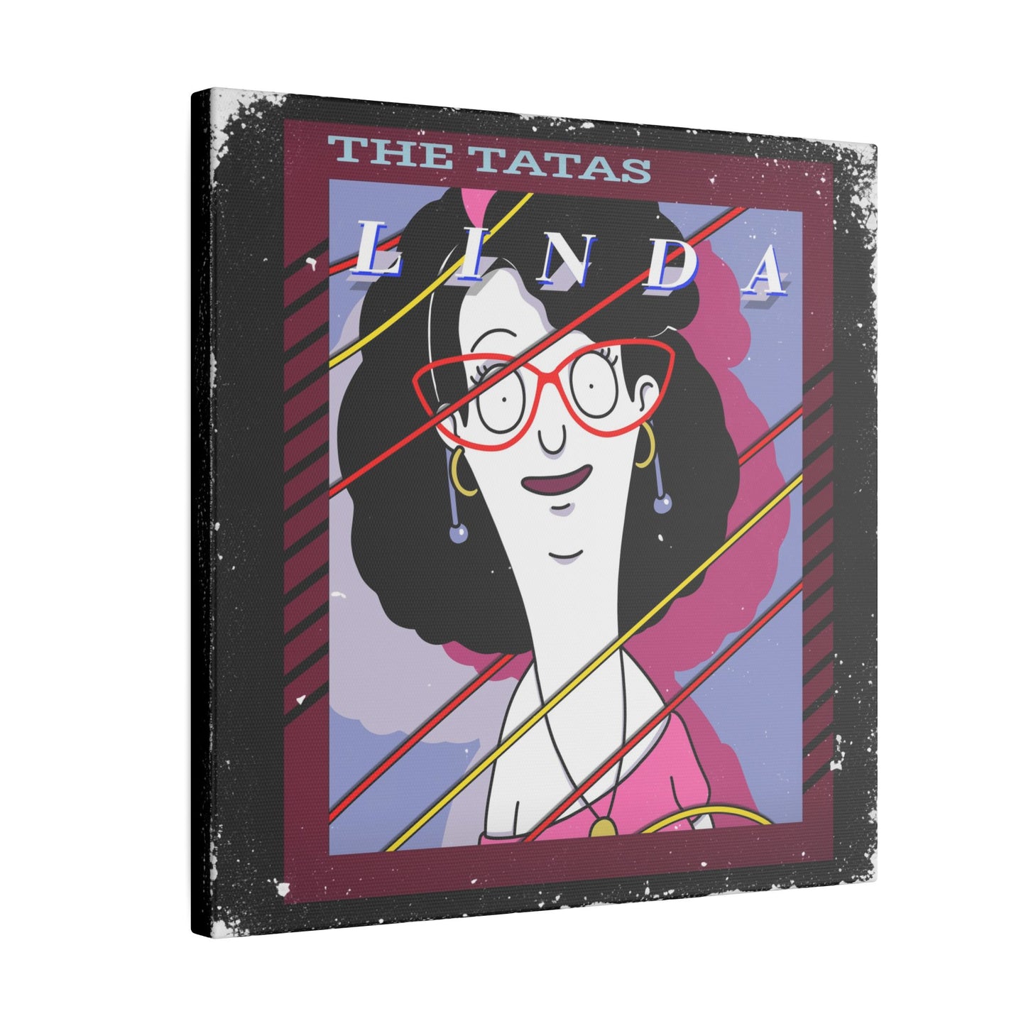 The Tatas Linda 12" X 12" canvas print