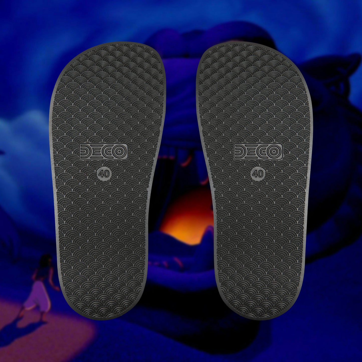 One Wish Left men's PU slide sandals