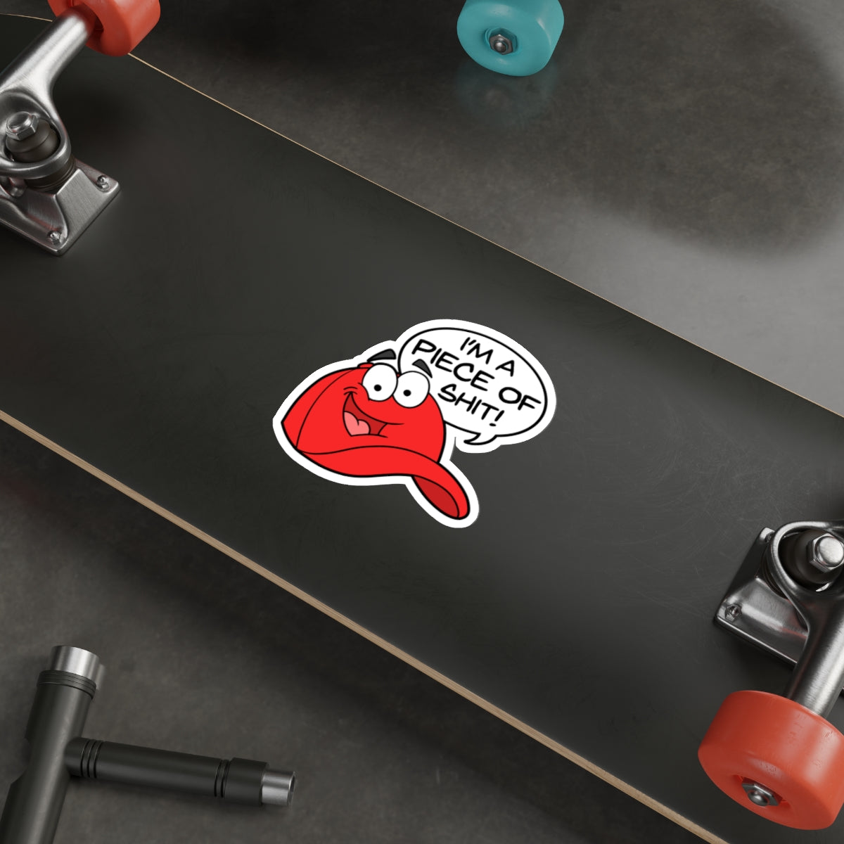 Red Hat Meaning vinyl sticker