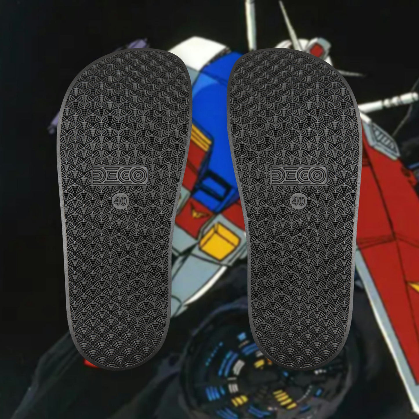 GUNDAAAMN men's PU slide sandals