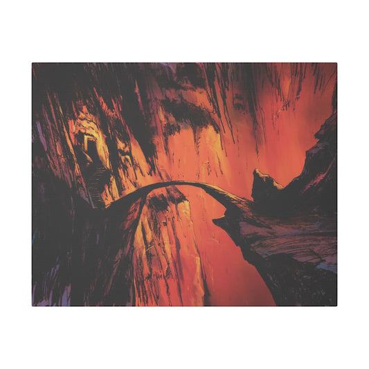 Shall Not Pass 20" x 16" canvas print