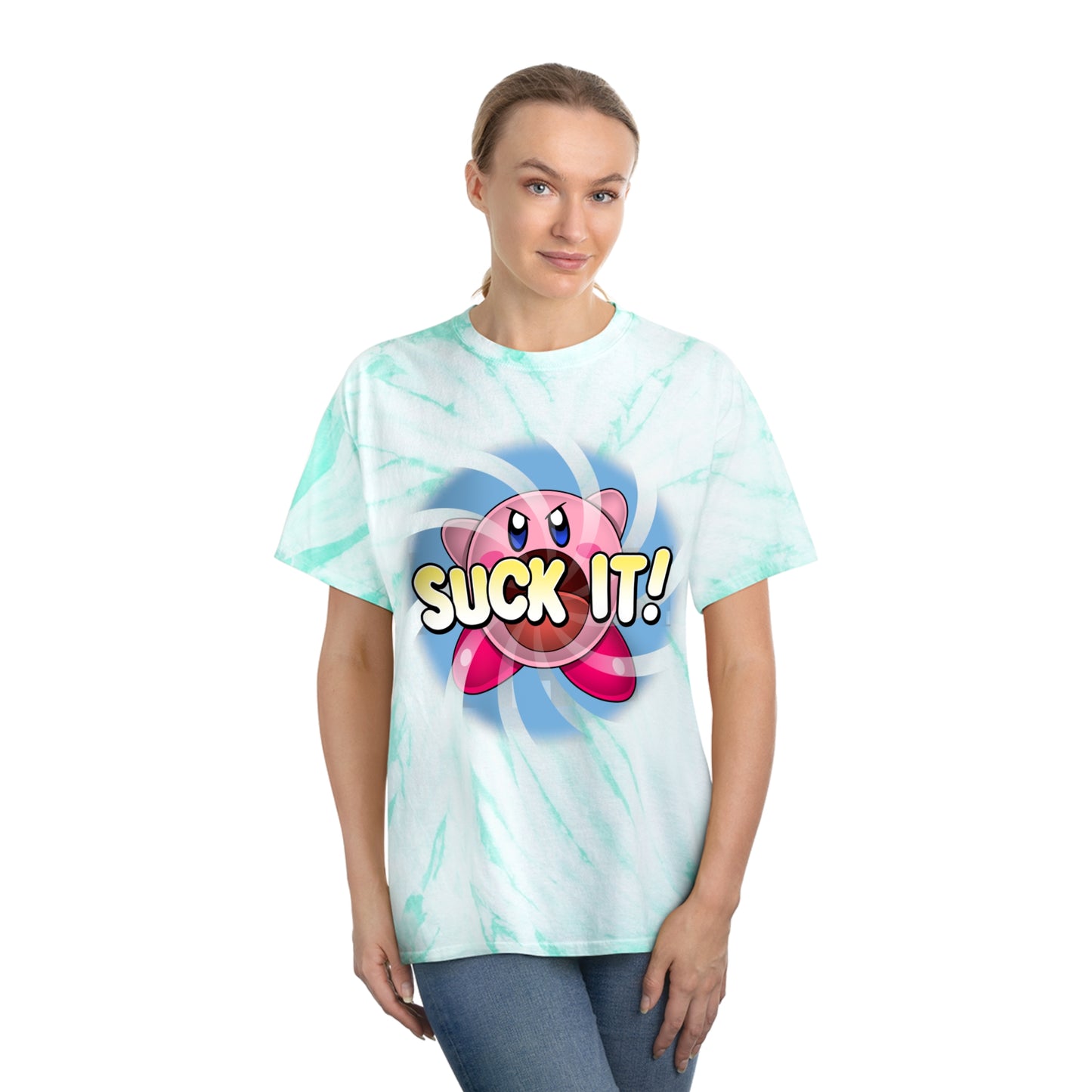 Suck It! tie-dye t-shirt