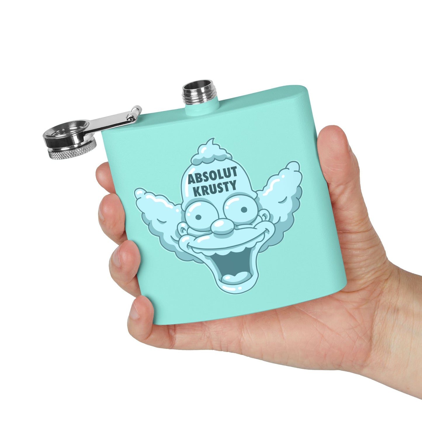 Absolut Krusty 6 oz flask