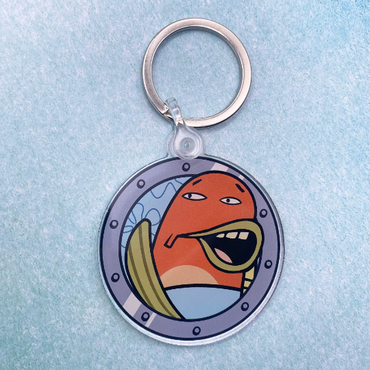 Load of Barnacles acrylic keychain