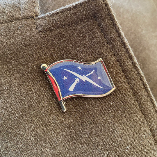 Wasteland Factions Flags 1.25" Die-Struck/Digital Offset Pin