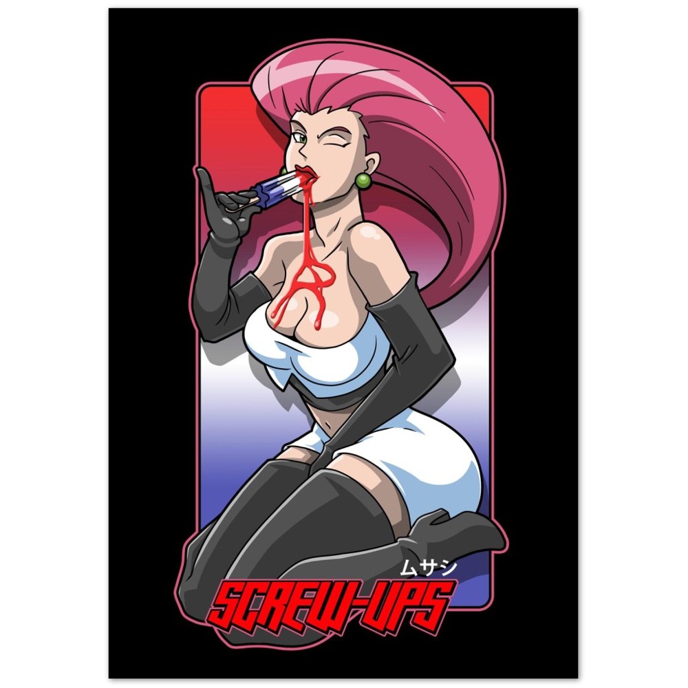 Screw-Ups Jessie semi-gloss poster