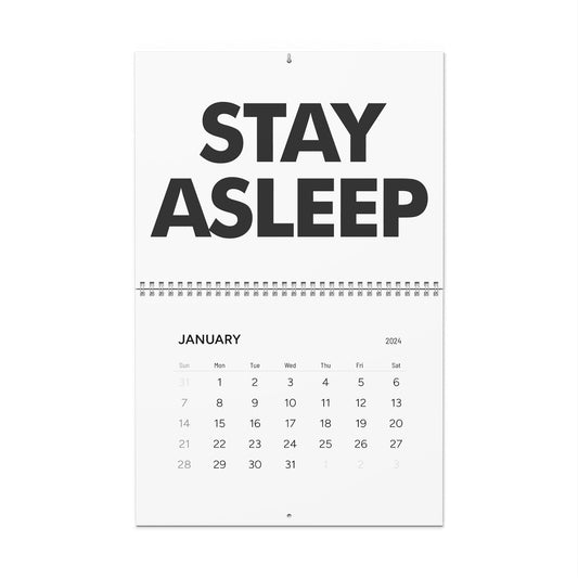 They Schedule 2024 Wall Calendar