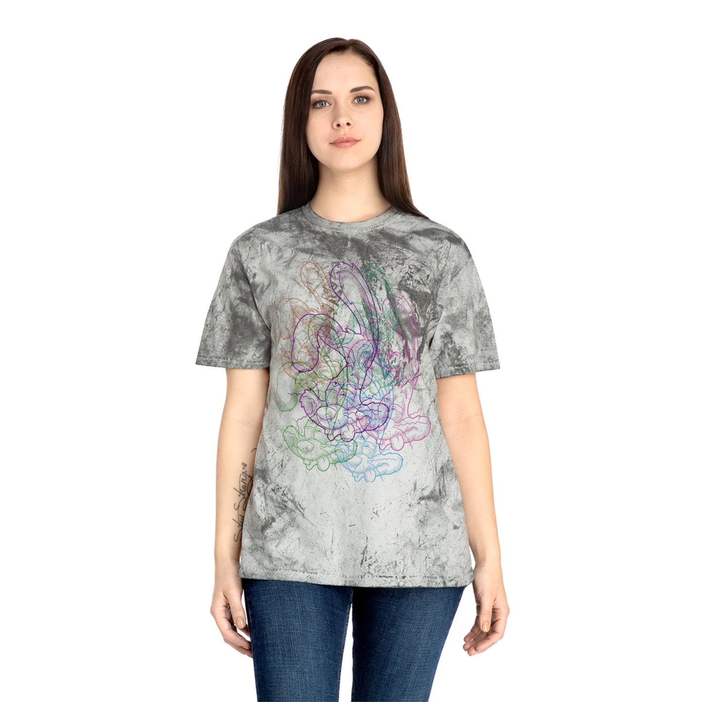 No Pain Roger color blast t-shirt