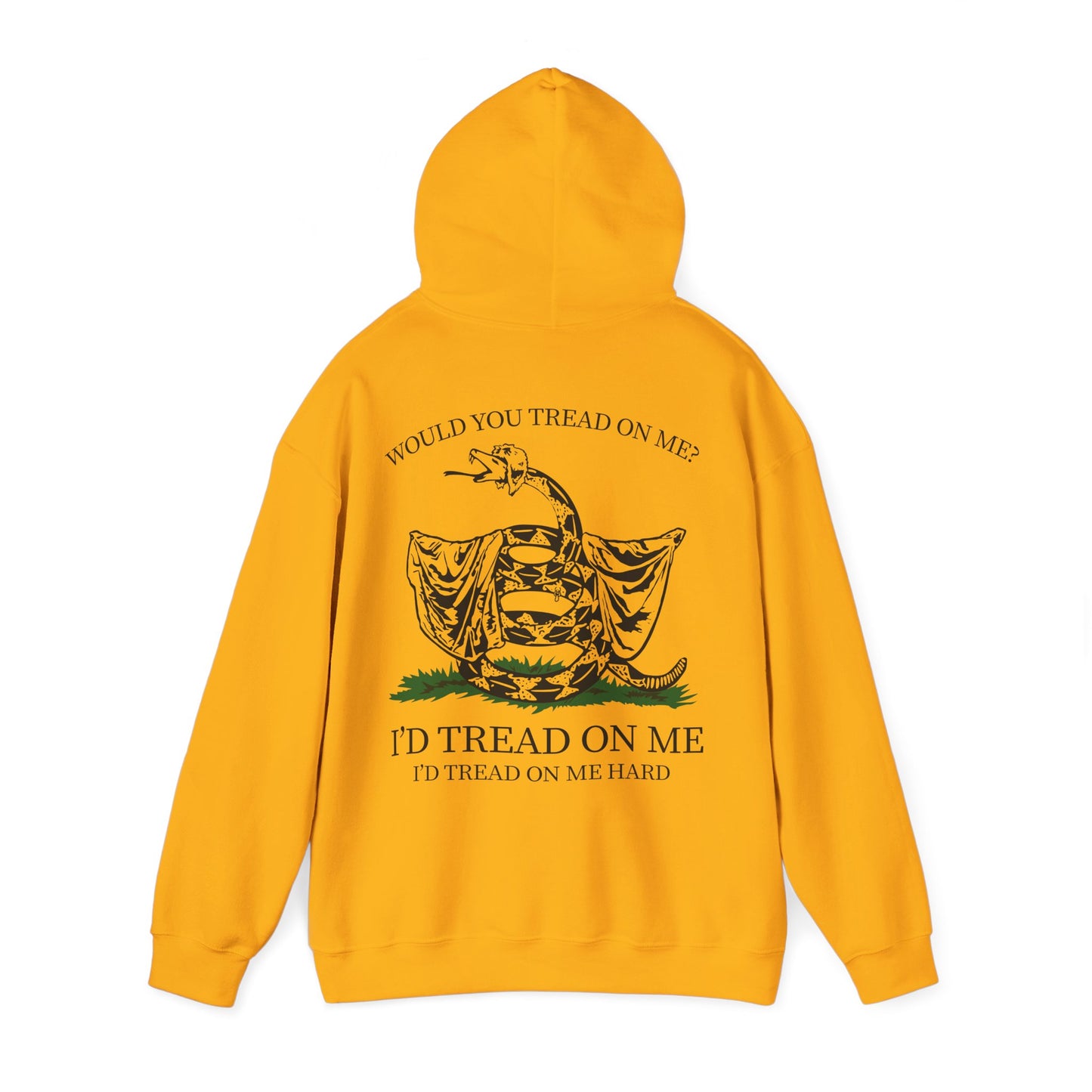 Would You Tread On Me? pullover hoodie