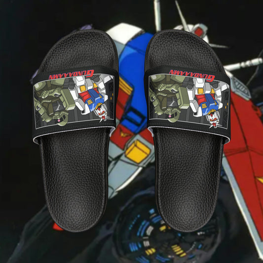 GUNDAAAMN men's PU slide sandals