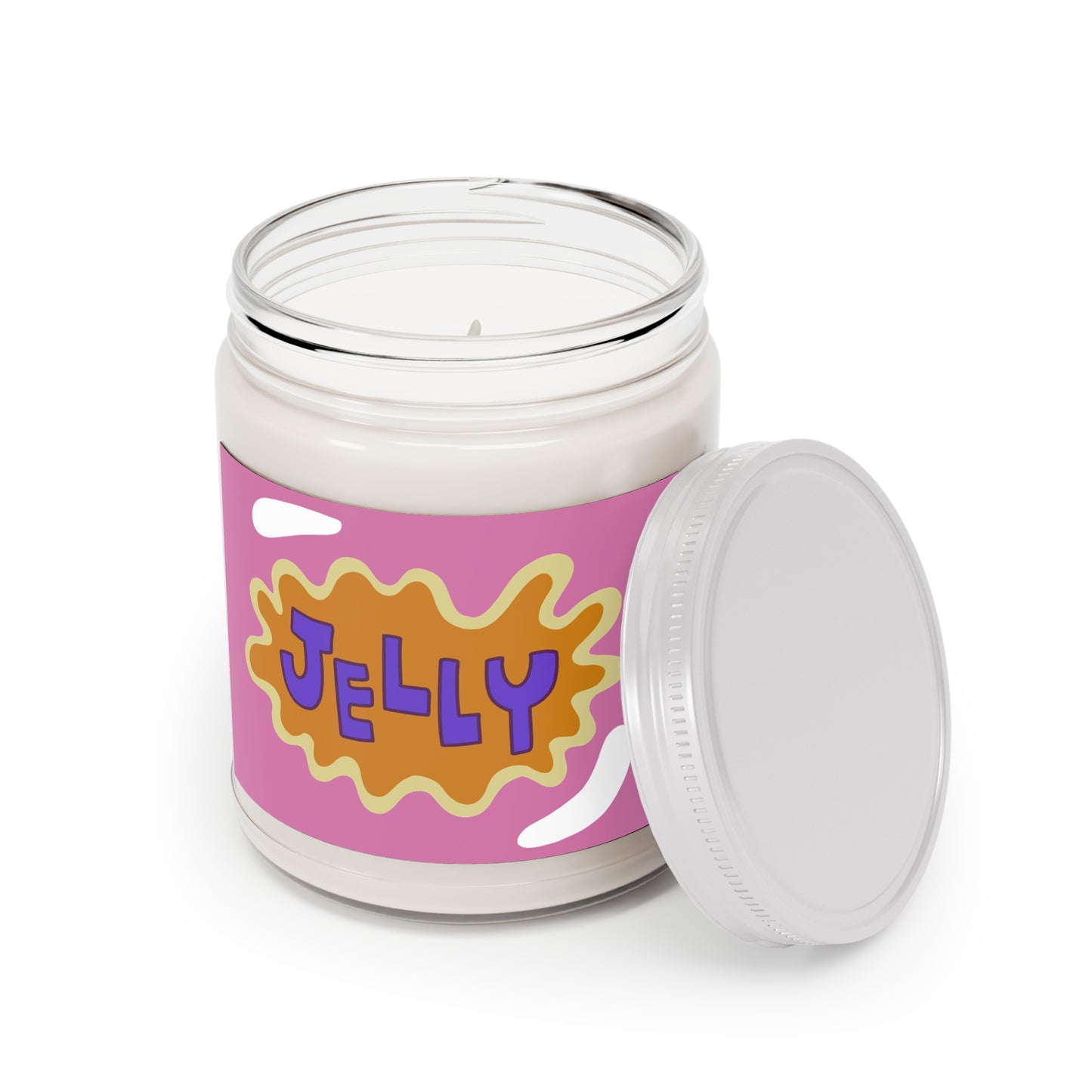 Jellyfish Jelly PINK GRAPEFRUIT scented candle