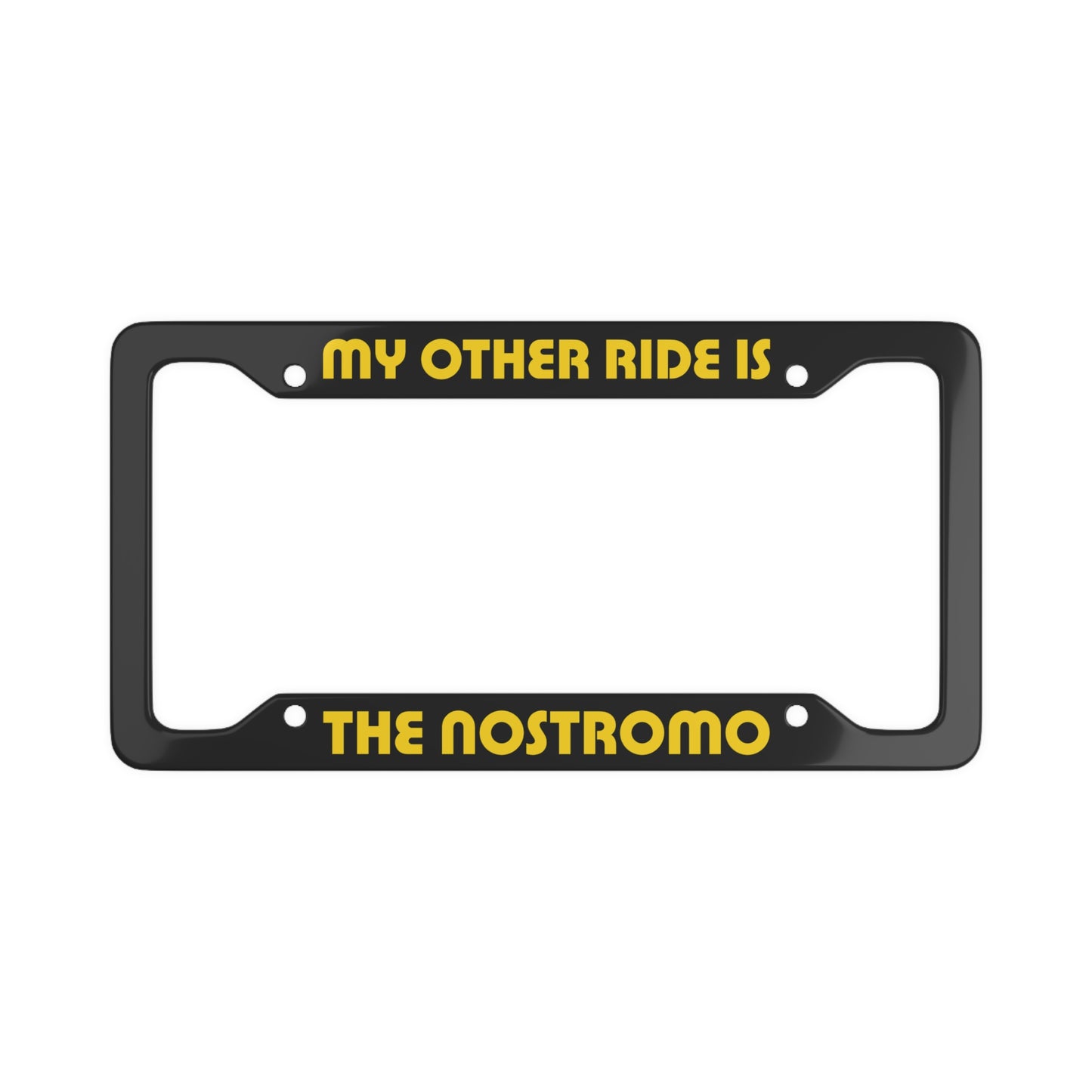 USCSS Nostromo license plate frame