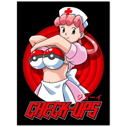 Check-Ups Nurse Joy semi-gloss poster