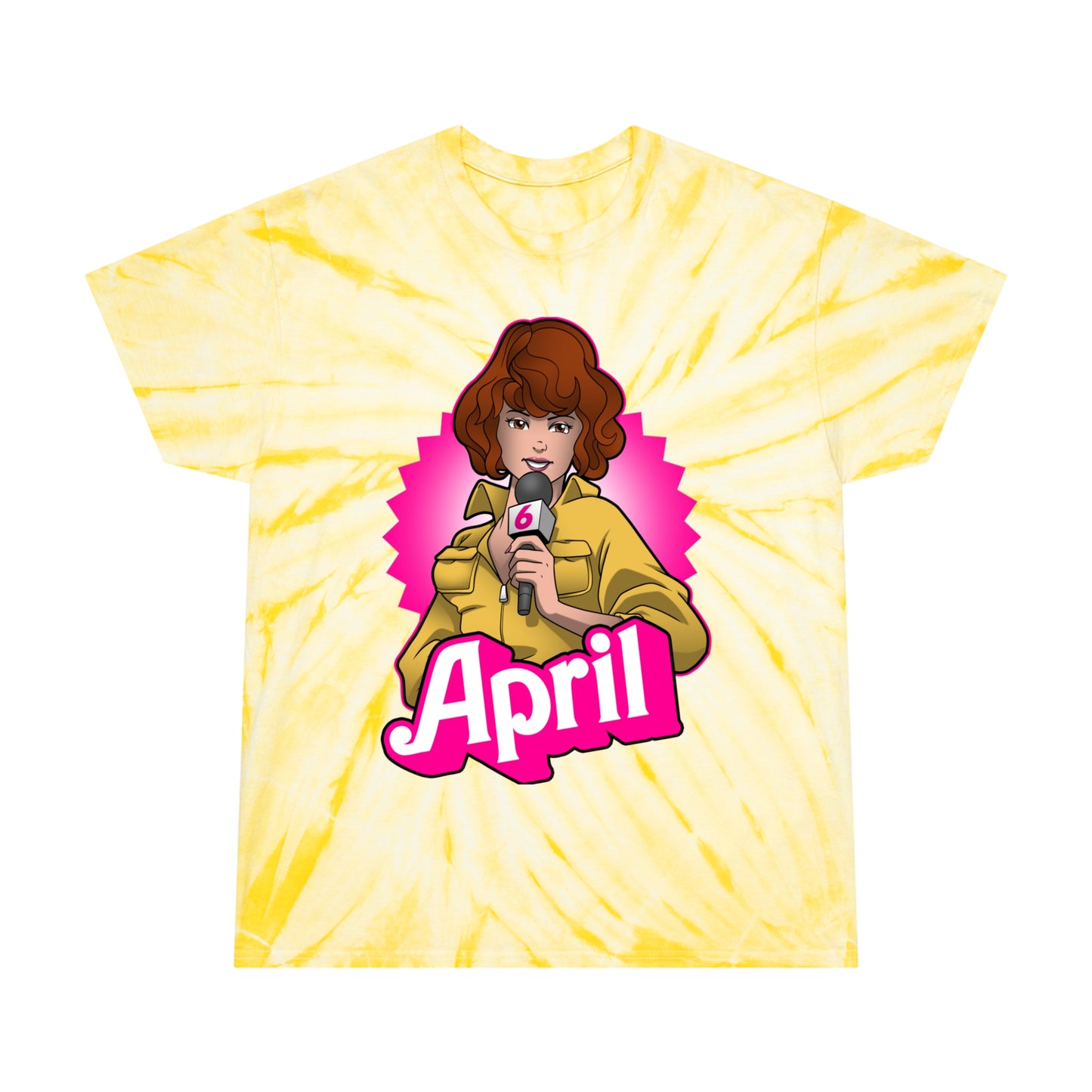 April Doll tie-dye t-shirt