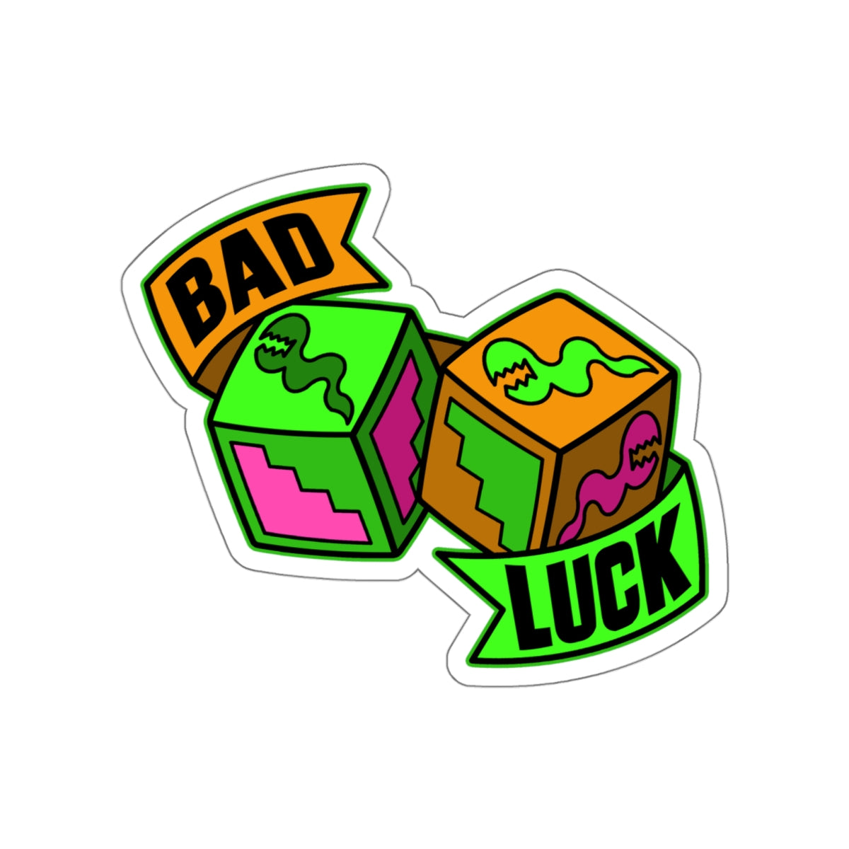 Bad Luck Eels vinyl sticker