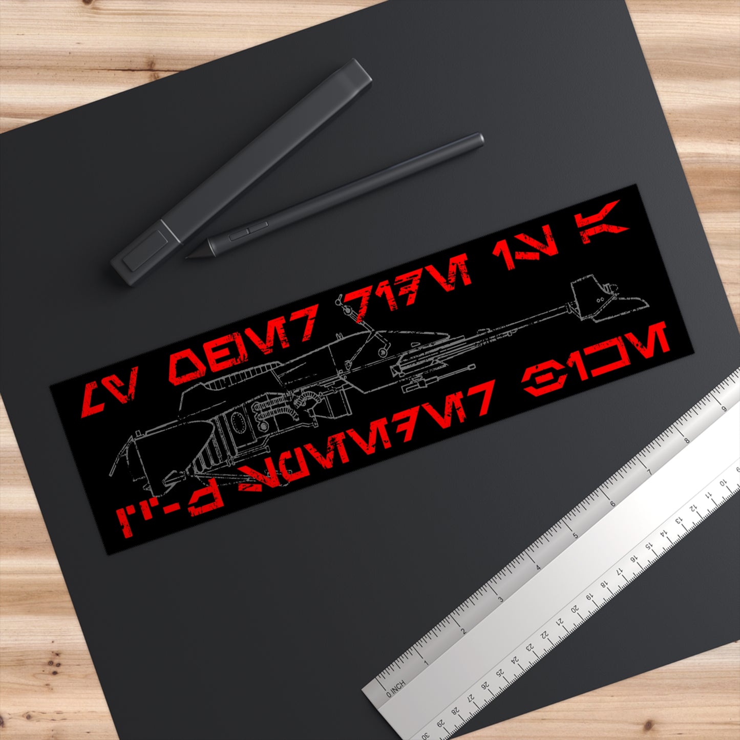 My Other Ride Is A 74-Z Speeder Bike bumper sticker