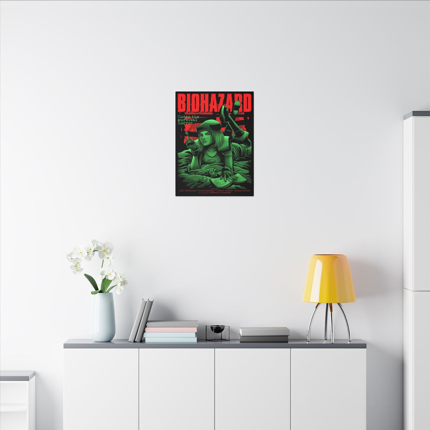 Resident Fiction DC VARIANT 16" x 24" canvas print