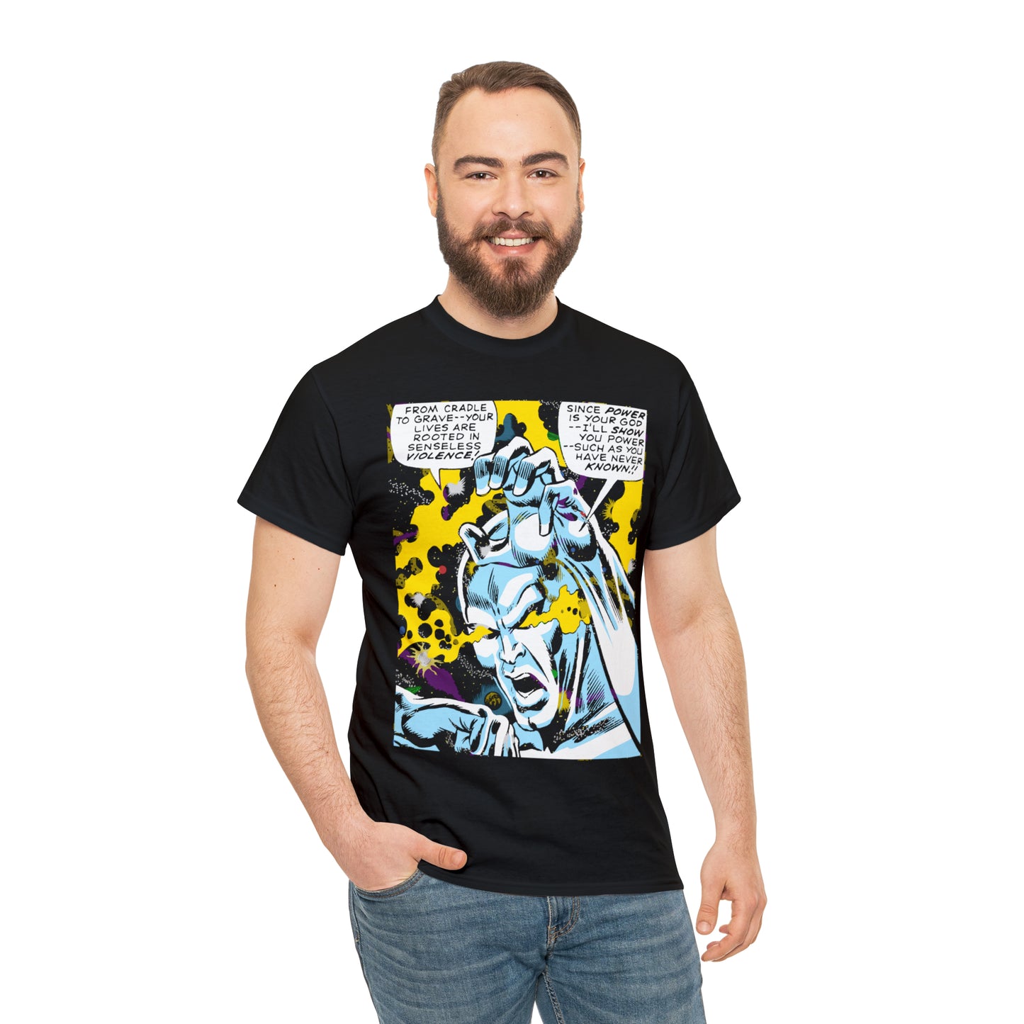Since Power Is Your God t-shirt