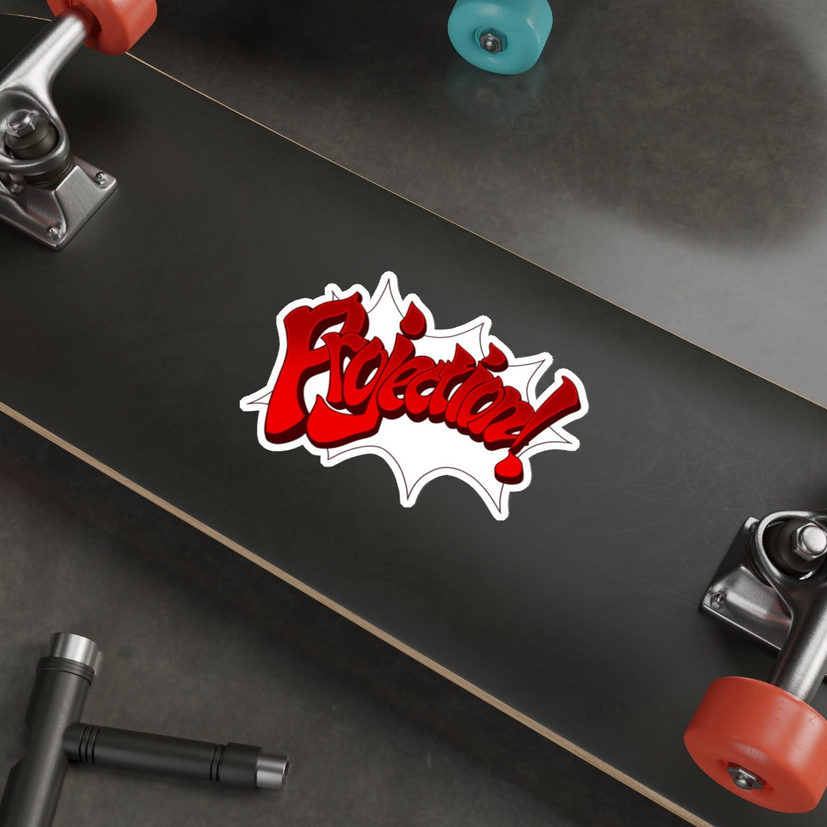Projection! vinyl sticker
