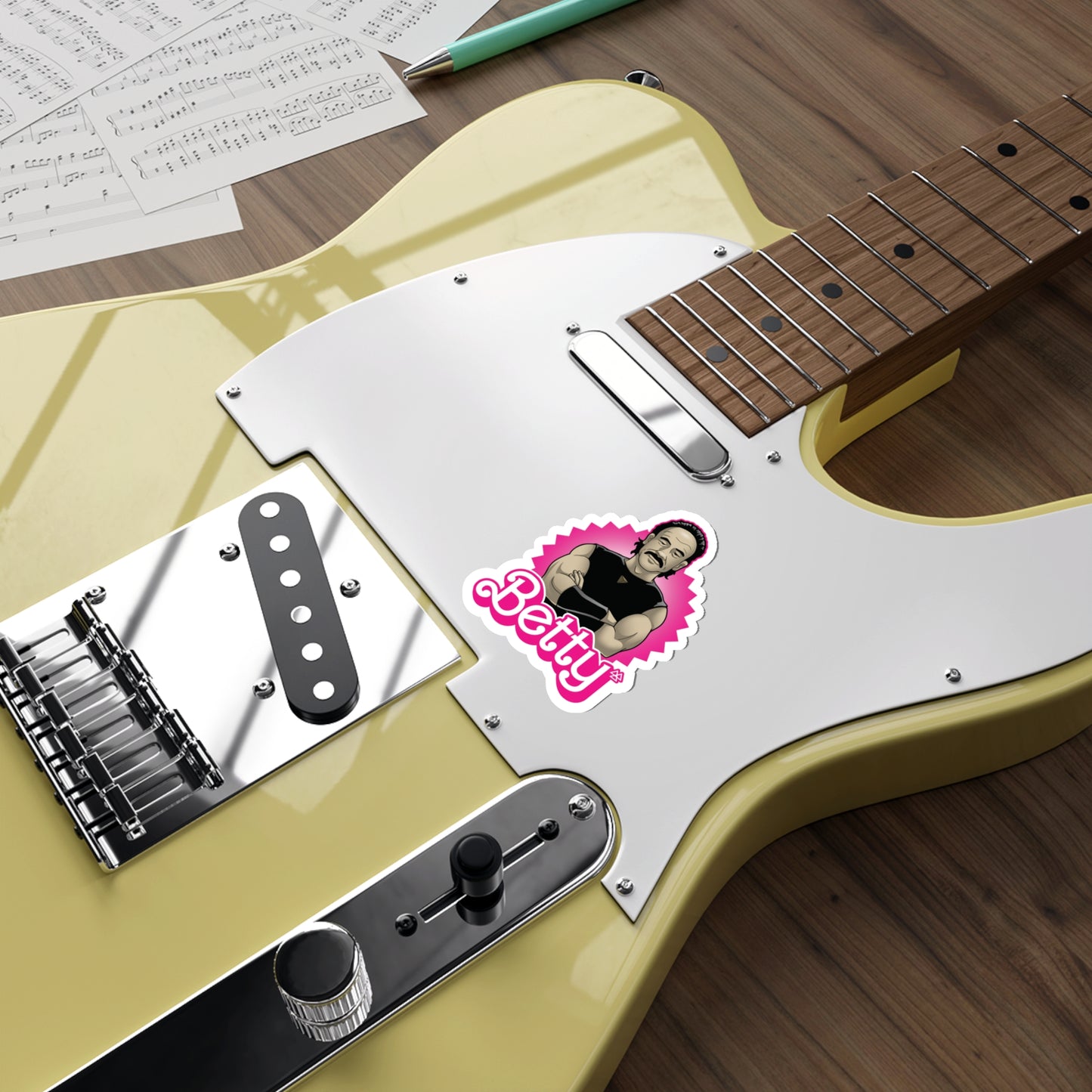 Betty Doll vinyl sticker