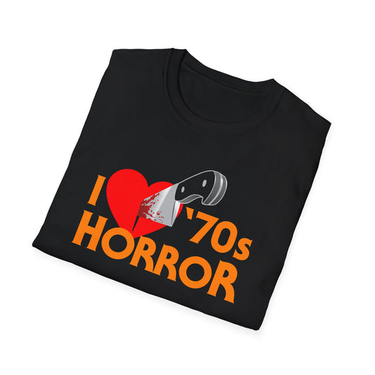 I Knife '70s Horror t-shirt