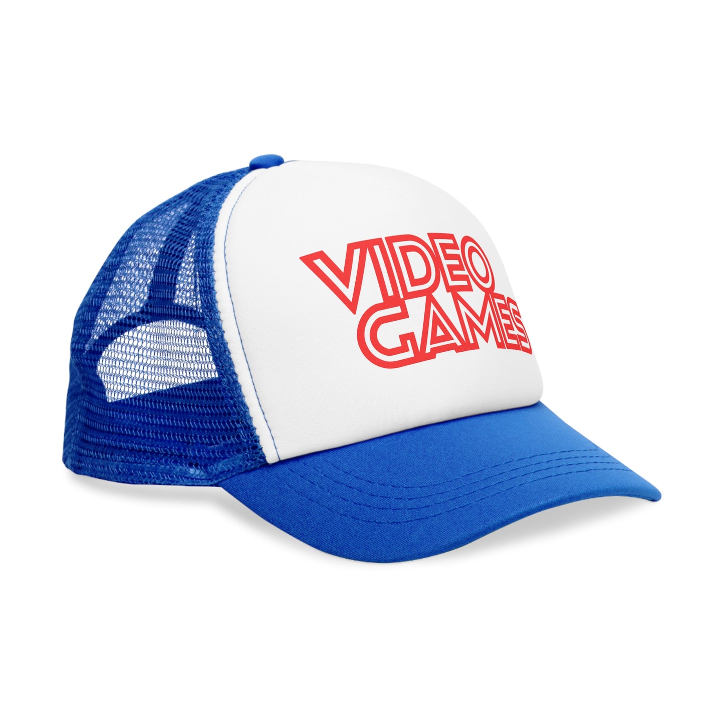 The Unofficial Video Games Cap printed trucker hat