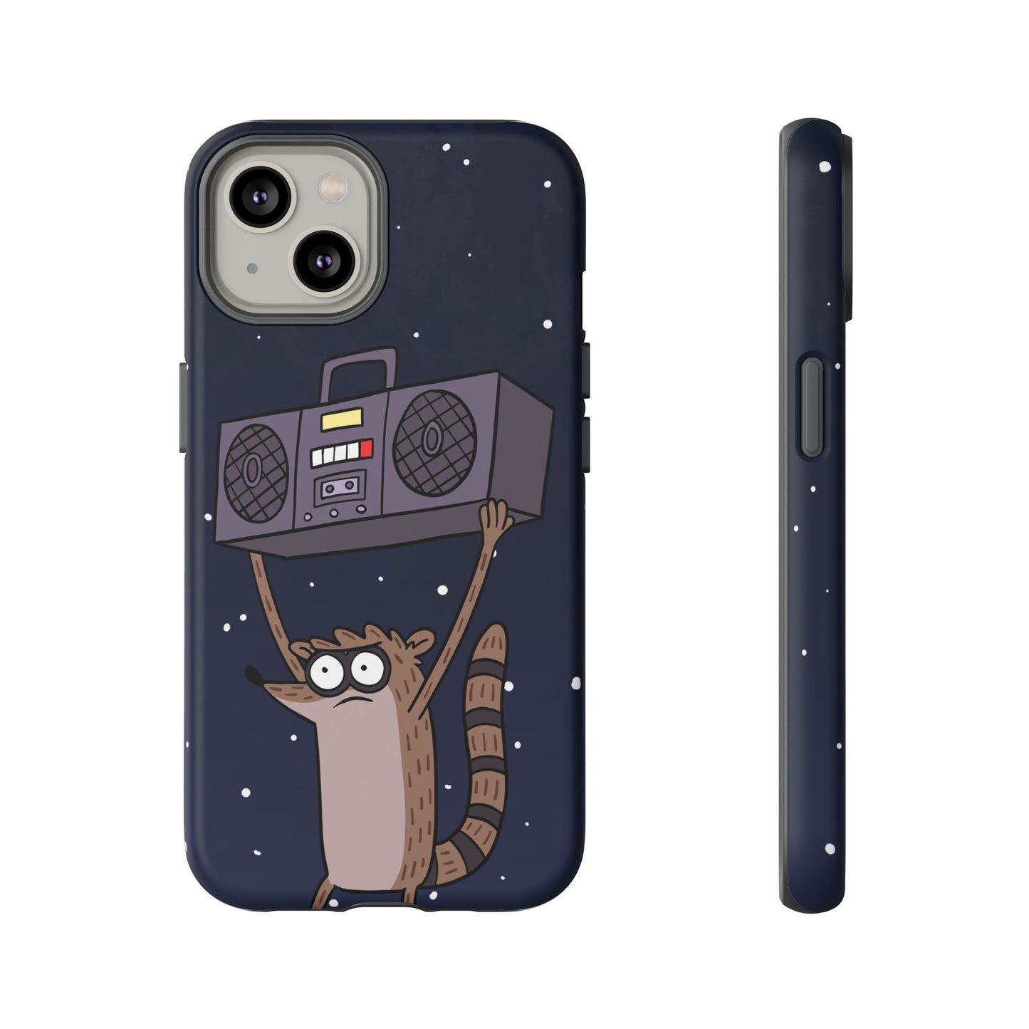 Rigby Boombox iphone case
