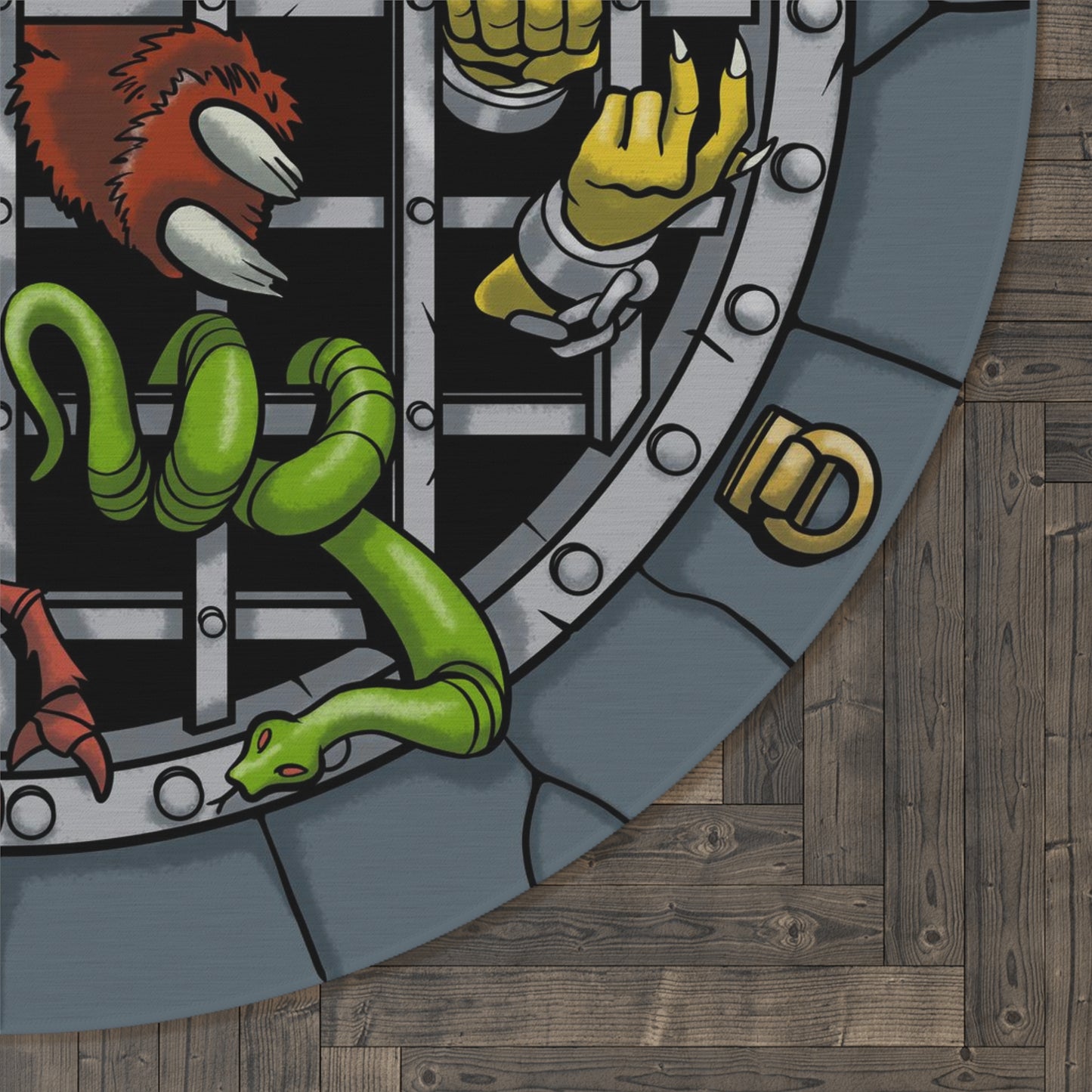 Masters of the Dungeon round rug