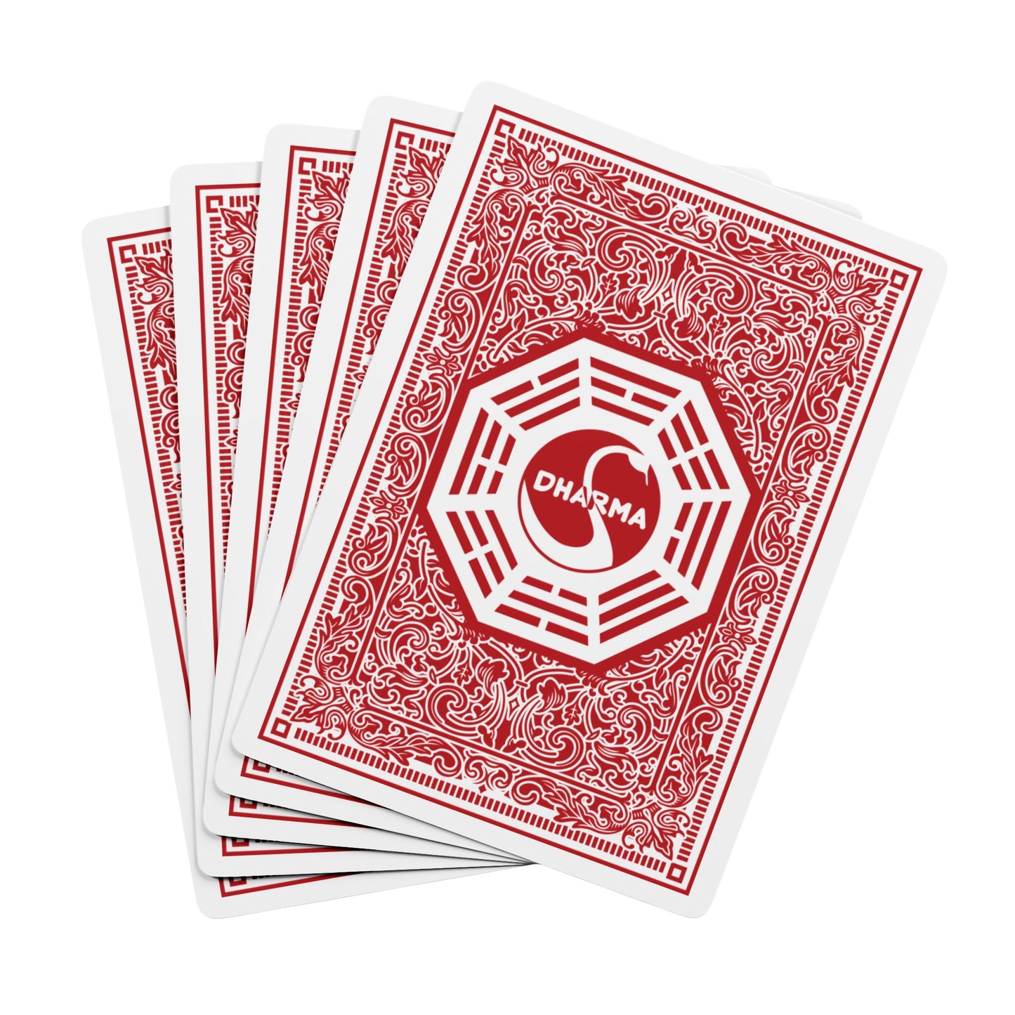 Dharma Swan playing cards