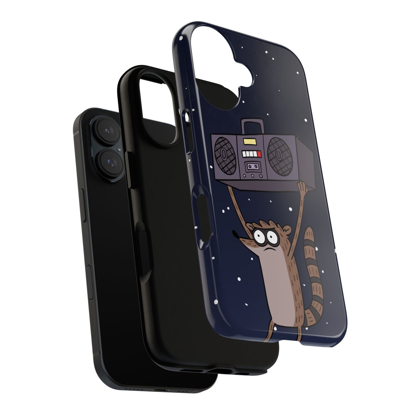 Rigby Boombox iphone case