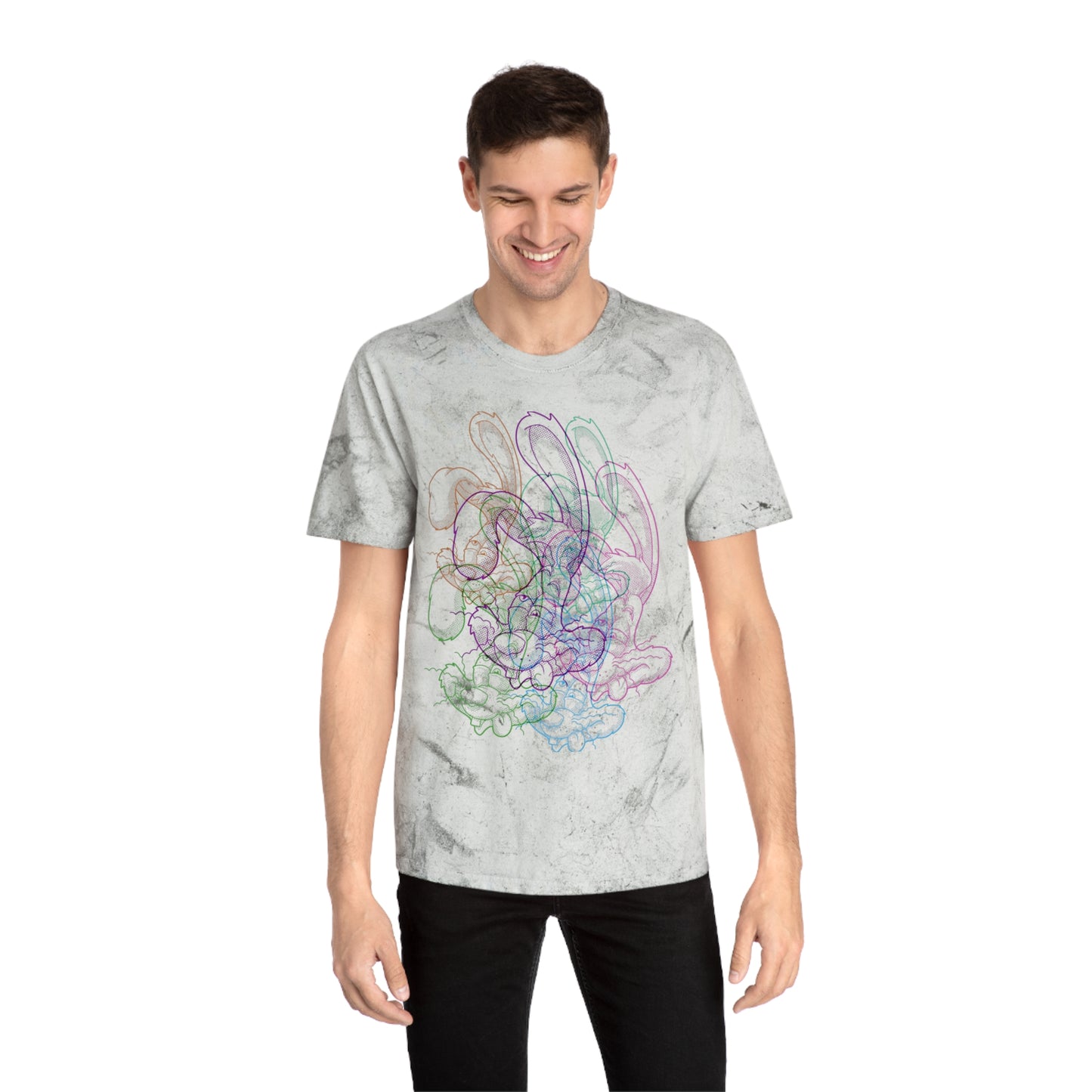 No Pain Roger color blast t-shirt