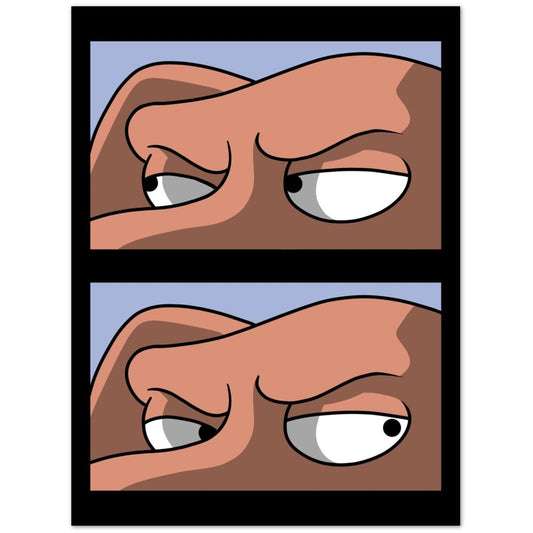 Shifty Dog semi-gloss poster