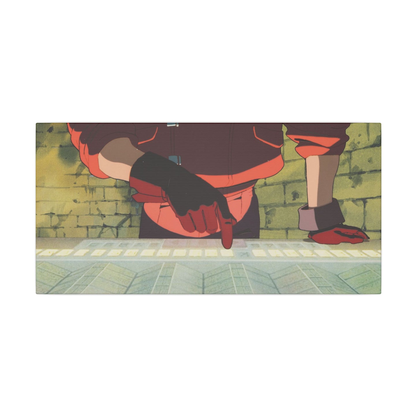 Track Selection 20" x 10" canvas print