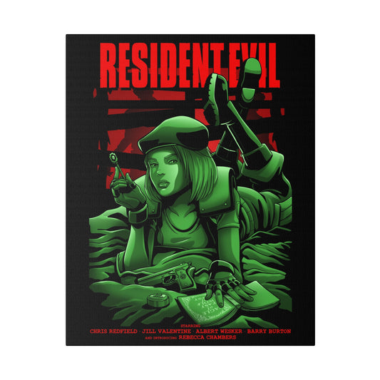 Resident Fiction DC VARIANT 16" x 20" canvas print