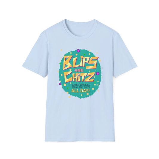 Blips and Chitz t-shirt