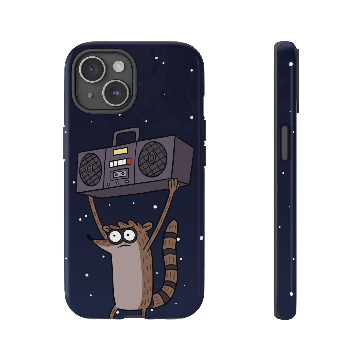 Rigby Boombox iphone case