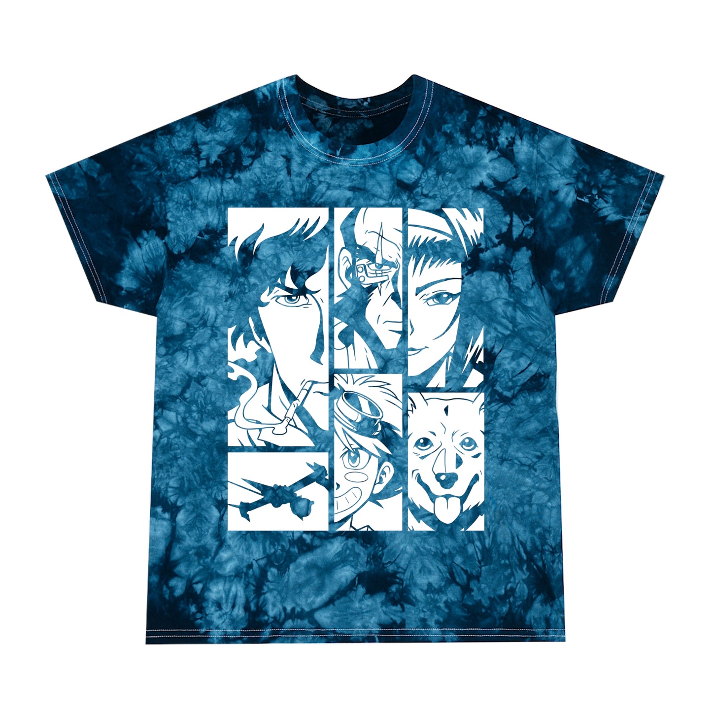 Space Cowboys tie-dye t-shirt