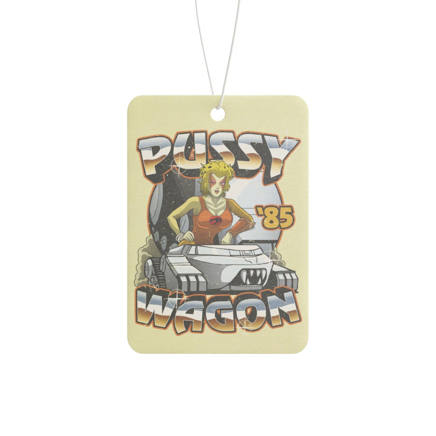 Pussy Wagon air freshener