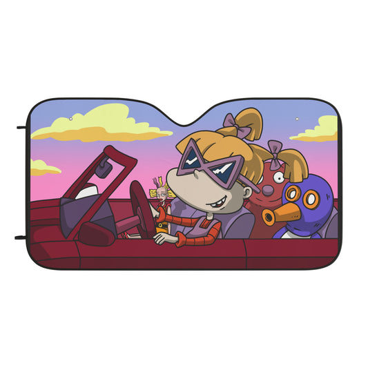 Get In, Babies! car sun shade