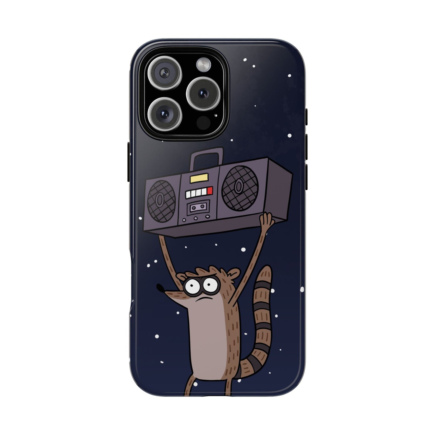 Rigby Boombox iphone case