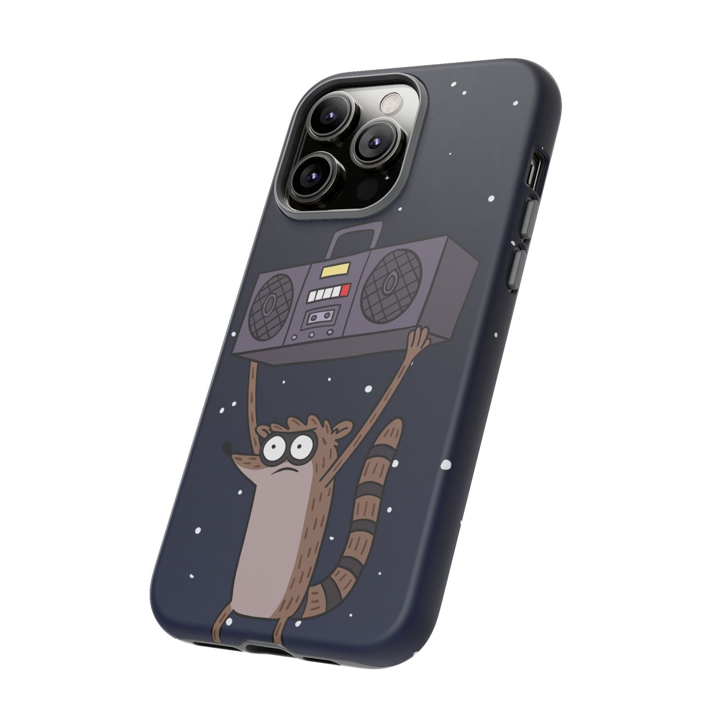 Rigby Boombox iphone case