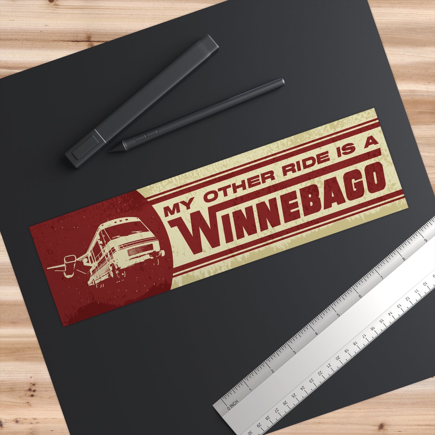My Other Ride Is a Winnebago bumper sticker