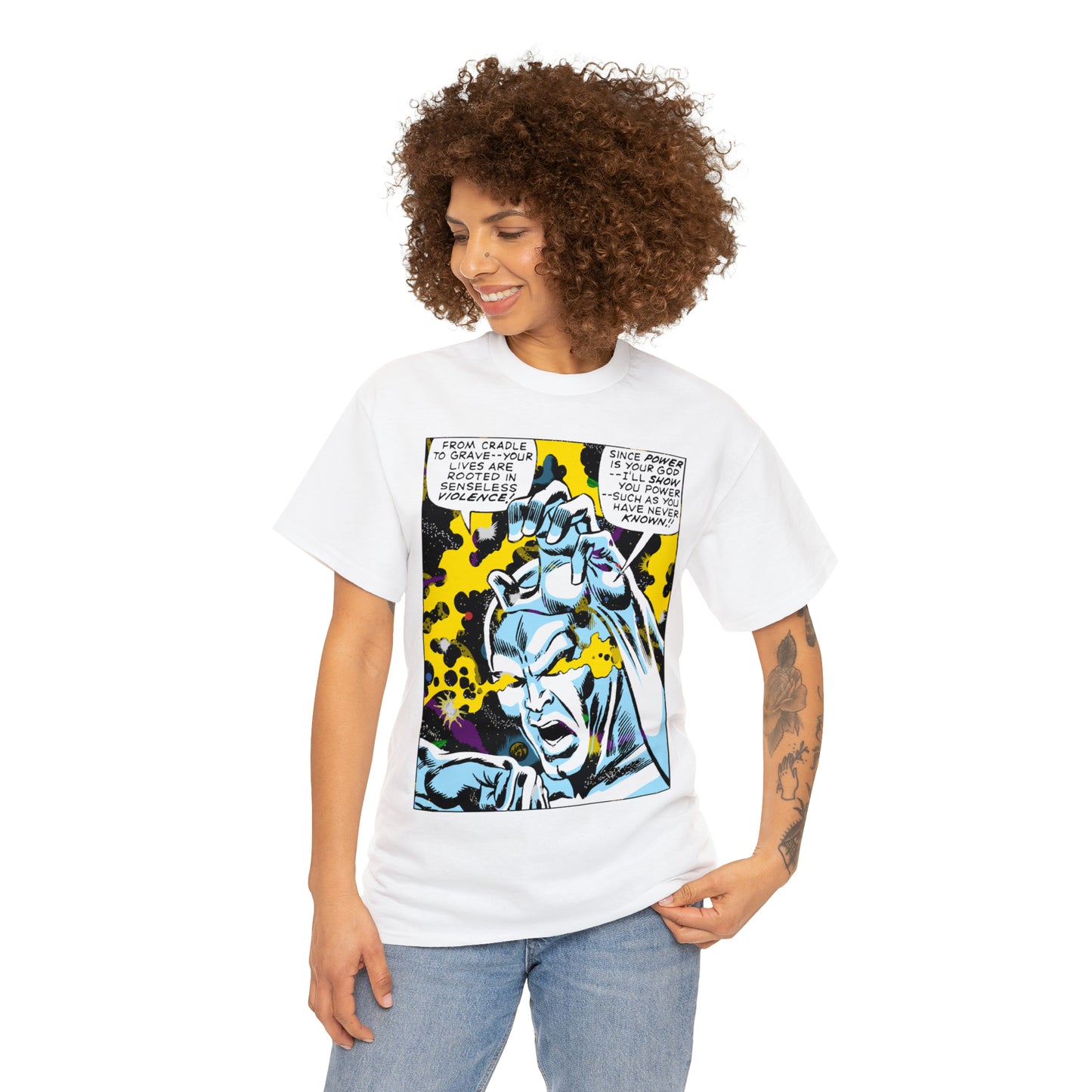 Since Power Is Your God t-shirt