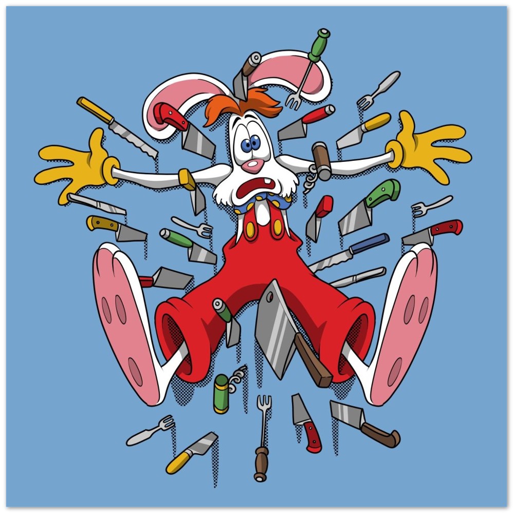 Knives Out, Roger semi-gloss poster