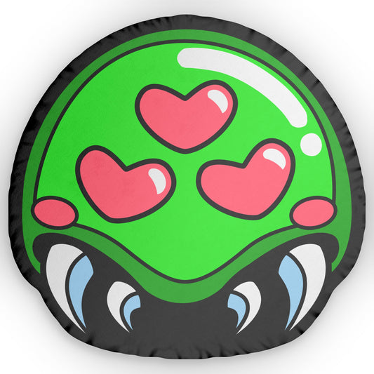 Alien Cutie plush throw pillow