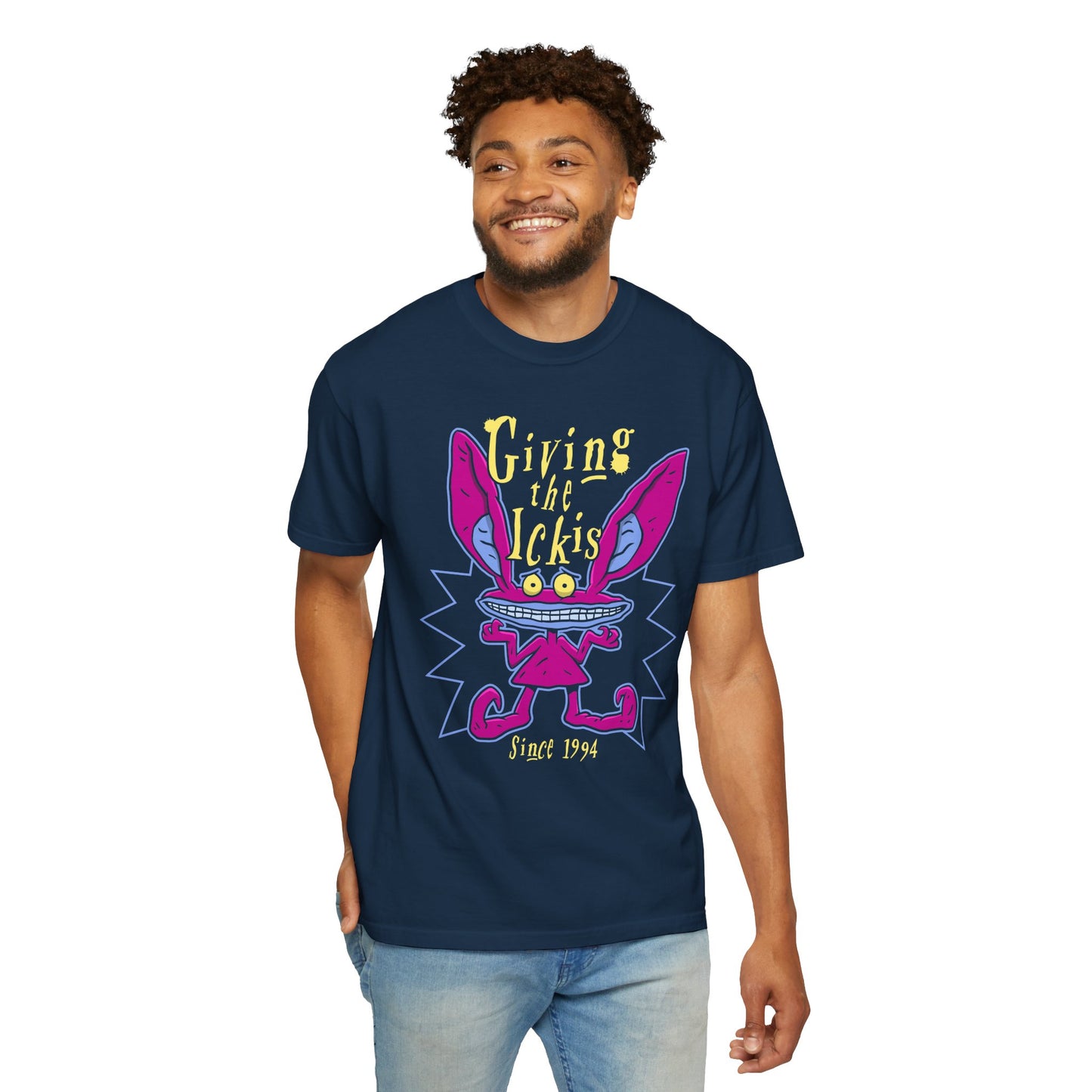 Giving the Ickis t-shirt