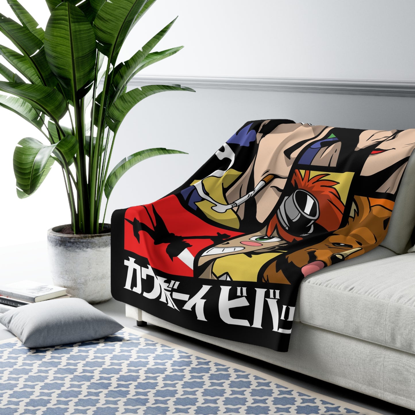 Space Cowboys sherpa fleece blanket