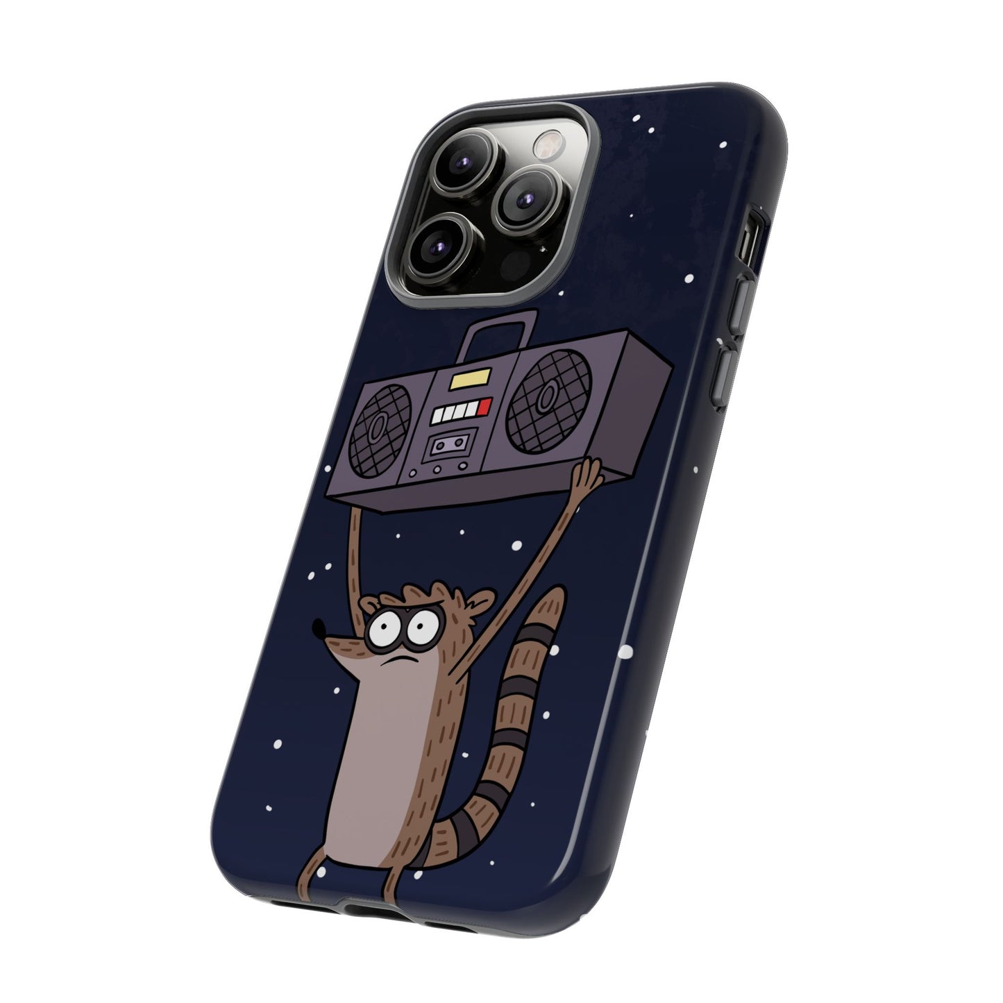 Rigby Boombox iphone case