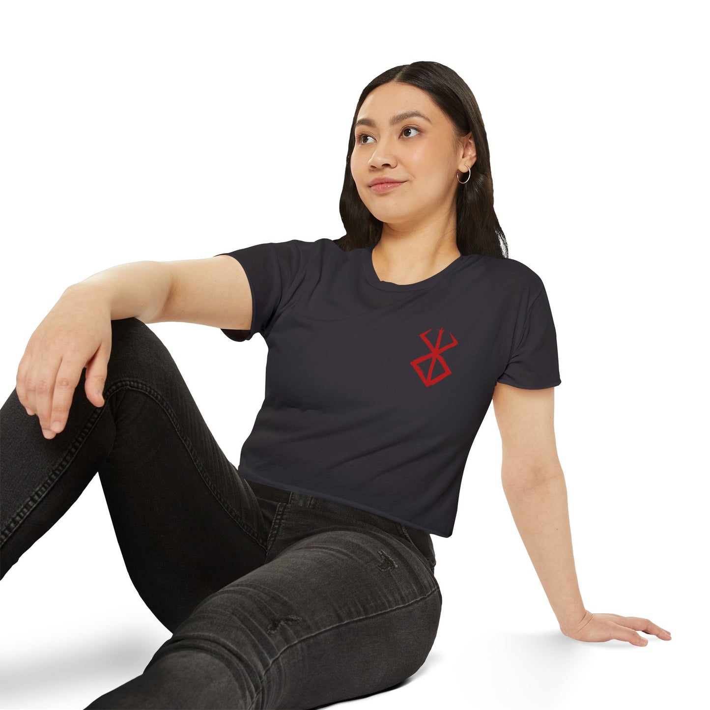 Brand of Sacrifice crop top t-shirt