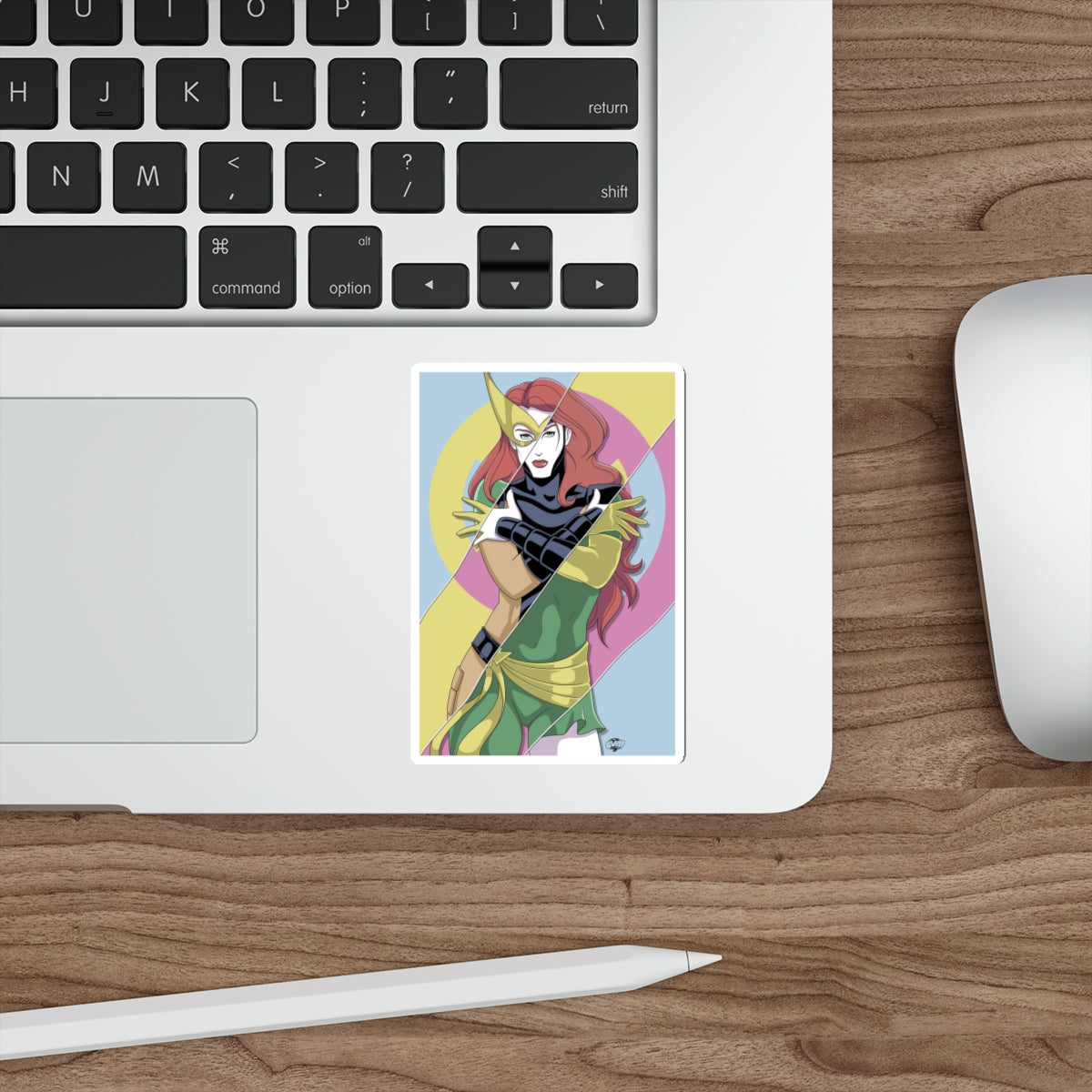 Jeana Grey vinyl sticker